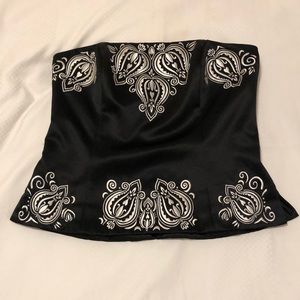 White House Black Market Corset Top